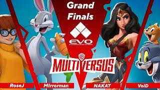 RoseJ & Mirrorman vs. VoiD & NAKAT  Grand Finals  MultiVersus EVO 2022