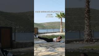 Evde karın kası egzersizleri  2. Gün #sports #coreworkout #exercise #homeworkout