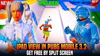 HOW TO GET IPAD VIEW IN PUBG MOBILE 3.2  IPAD VIEW IN PUBG MOBILE 