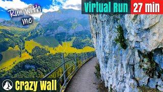 World’s Most Craziest Virtual Run  Switzerland Wonderland #110