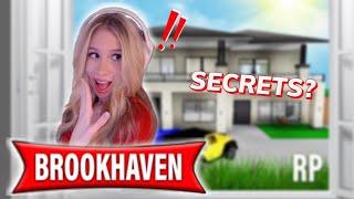  FINDING SECRETS IN BROOKHAVEN ON ROBLOX 