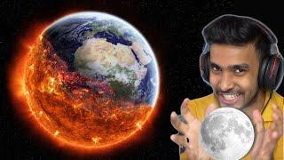 MOON VS EARTH    SOLAR SMASH GAMEPLAY