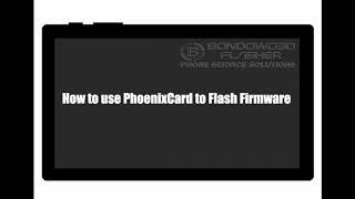 How to use PhoenixCard to Flash Firmware