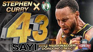 STEPHEN CURRY  43 SAYI  2022 NBA Finalleri 4. Maç  Warriors X Celtics