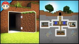 Minecraft How to Build a Secret Base Tutorial 2023 #2 - Easy Hidden House