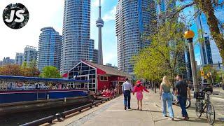 Spring Saturday to the Waterfront  Downtown Toronto Walk