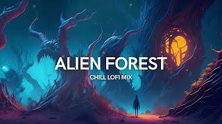 Lofi Beats and Alien Forest AI Generated - music to chillrelaxsleepstudymeditate