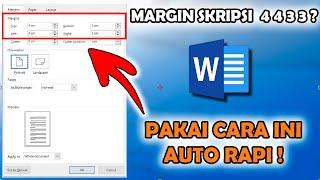 Cara Mengatur Margin 4433 Untuk Skripsi Di Microsoft Word