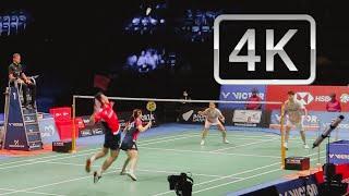 Zheng SiWeiHuang YaQiong vs LaiGoh - Nice Angle - 4K Highlights -