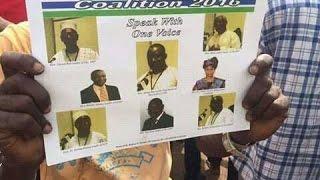 Adama Barrow at Jarra Soma Coalition Gambia 2016 Campaign