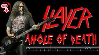 Slayer - Angle of Death Bass Tabs  Notation @ChamisBass  #slayerbass #chamisbass  #basstabs