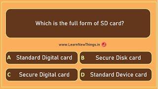 Computer Science Quiz - Part 125  12 Questions