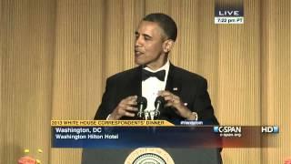 President Obama at 2013 White House Correspondents Dinner C-SPAN