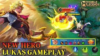 New Hero Lukas Gameplay - Mobile Legends Bang Bang