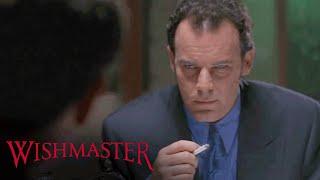The Djinn Tries To Bribe Someone To Get A Home Address  Wishmaster