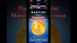 НОВОСТИ по Notcoin #майнинг #криптовалюта #ноткоин #notcoin #shorts