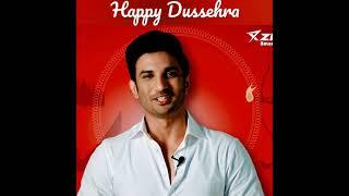 Happy Dussehra from Sushant Singh Rajput #विजयादशमी #DurgaPuja