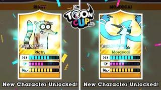 Toon Cup - Football Game - New players Mordecai and Rigby from Regular Show