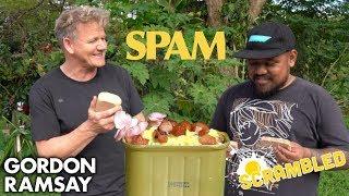 Gordon Ramsay Makes SPAM Scrambled Eggs in Hawaii  Scrambled