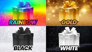 Choose Your Gift  Rainbow Gold Black or White ⭐️