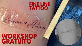 WORKSHOP TATTOO FINE LINE - GRATUITO