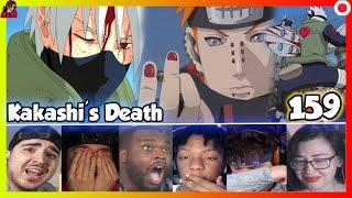 Kakashi vs Pain FULL FIGHT Naruto Shippuden Episode 159 REACTION MASHUP
