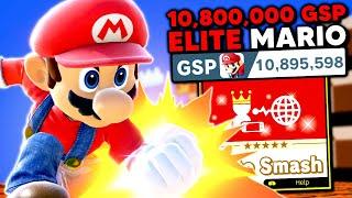 This is what a 10800000 GSP Mario looks like in Elite Smash