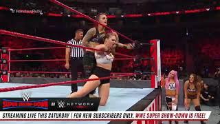 wwe #rondarousey  Rousey vs Ruby Riott Raw #wrestler #wwe #wrestling #wrestlemania