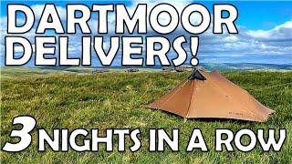 Dartmoor delivers 3 nights wild camping