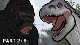 King Kong 2005 vs Indominus Rex  Animation Part 29