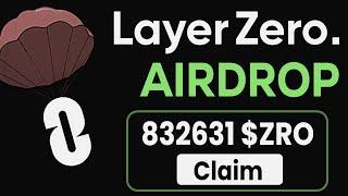 Layer Zero Airdrop Guide Crypto Token $ZRO Farming