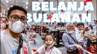 BELANJA BULANAN  Belanja Bulanan Bersama Anak di Lotte Grosir Pakansari