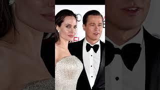 Angelina Jolie and Brad Pitt 5years love story️️ #lovestory #viral #celebritymarriage #bradpitt