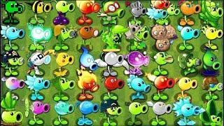 All PEA * 3 Plants Battlez - Who Will Win? - Pvz 2 Plant vs Plant