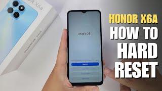 How to Hard Reset Honor X6a