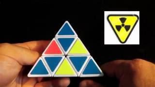 Rubiks Pyraminx Pyramid incredibly easy solution