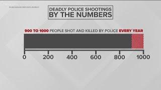 By the Numbers  Deadly police shootings