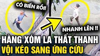 Nghe hàng xóm LA THẤT THANH cả nhà hối hả chạy sang ỨNG CỨU và cái kết bất ngờ  Tin 3 Phút