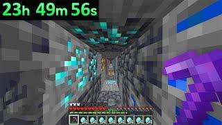 Breaking The Minecraft Diamond World Record 24 Hour Stream pt. 2