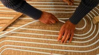 Can we DIY ultra efficient UFH with a heat pump?