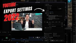 YouTube Export Settings for Adobe Premiere Pro 2024 High Quality