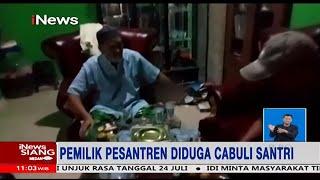 Diduga Cabuli Santri Pemilik Ponpes di Banten Ditahan Polisi #iNewsSiang 2407