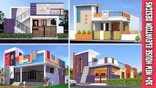 TOP 30+ Budget Small Home Front Elevation Designs and Two Floor House  Double Floor House Ideas