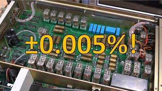 TSP #222 - Fluke 5450A Precision Resistance Calibrator 1-Ohm - 100-MOhm Teardown & Repair