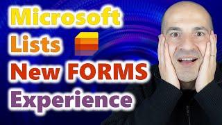 How to use the new FORMS experience in Microsoft Lists SharePoint