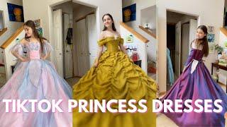 Best of Disney + Barbie Princess Dresses  DIY Sewing Fashion TikTok Compilation