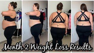 MONTH 2 WEIGHT LOSS PROGRESS UPDATE & WHY I WAS SO SUCCESSFUL THIS MONTH  LOSING 180 POUNDS