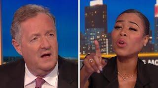 Piers YOU Are Racially Prejudiced Imarn Ayton Confronts Piers Morgan In HEATED Debate