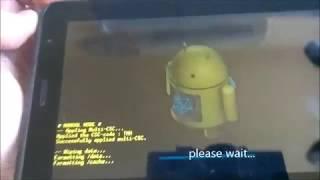 samsung galaxy tab 2 gt-P3100 factory reset