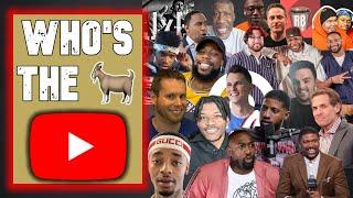 I asked 100 Basketball Youtubers Who They Think The NBA GOAT is...